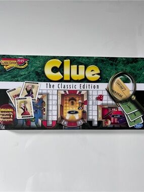 Hasbro Clue The Classic Edition Board Game - Brand New Sealed
